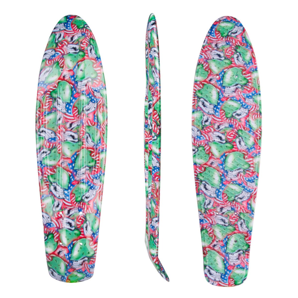Doska pre pennyboard WORKER Patterny 22.5*6" - Farba: Design 2 · záber 1