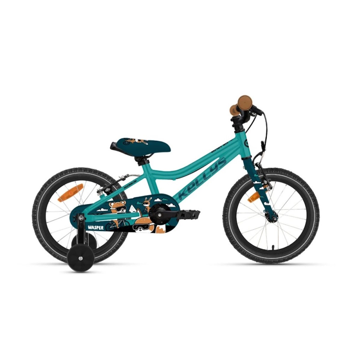 Kellys Wasper Neo 16" - model 2025 Silver Grey - 9" (100-110 cm) · záber 3