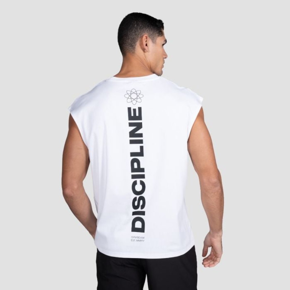 GymBeam Tielko Discipline White XXL · záber 1