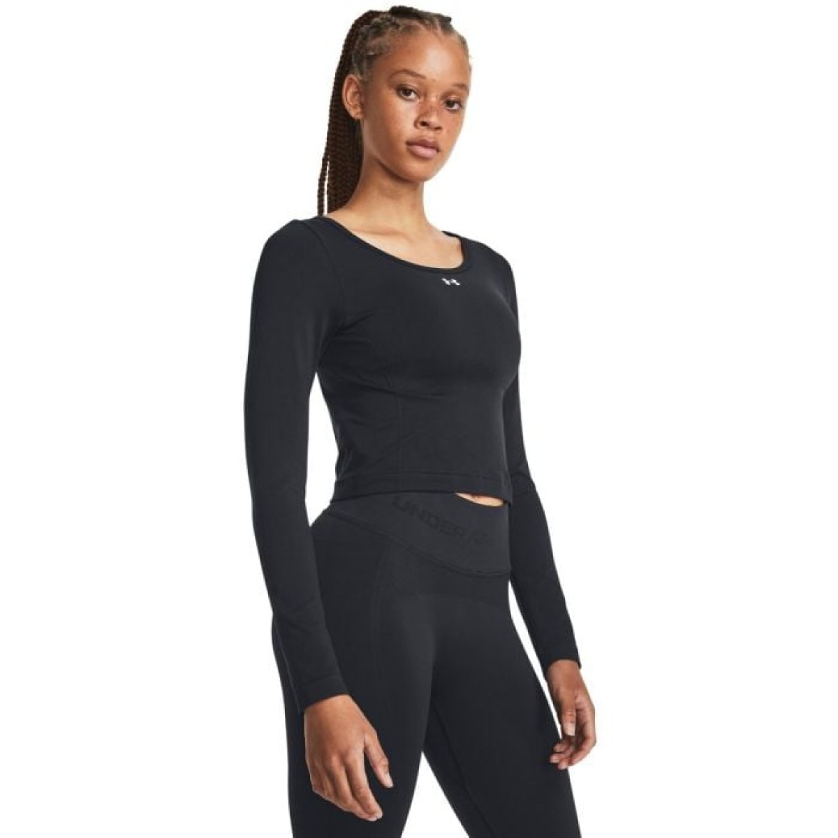 Under Armour Dámske tričko Train Seamless LS Black MM · záber 1