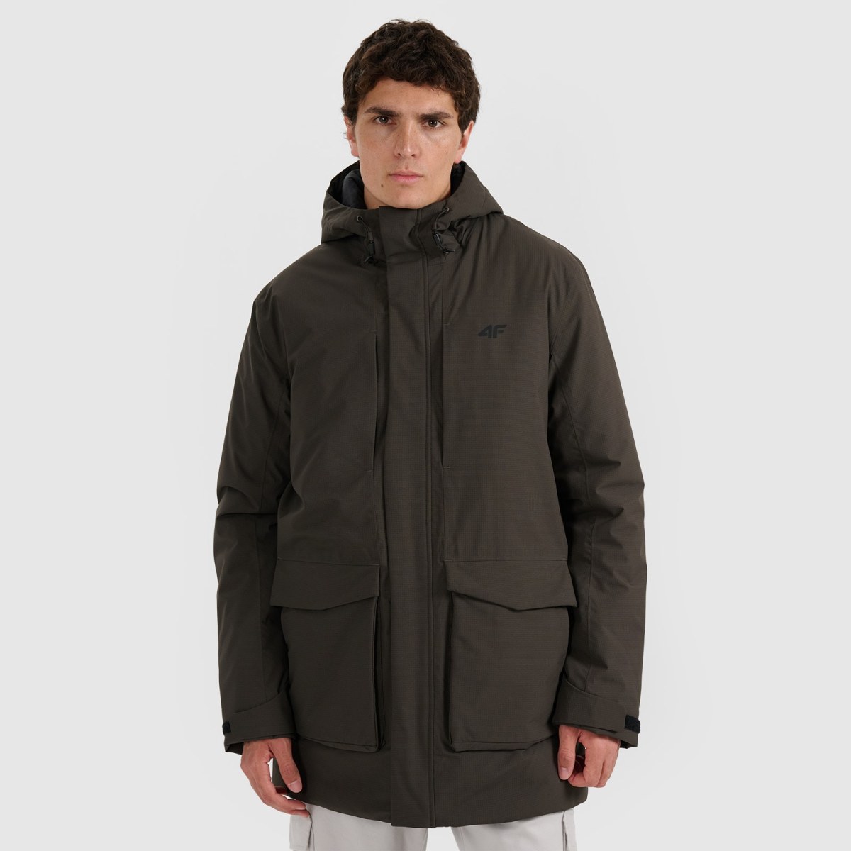 Pánska prechodná parka membrána 8000 - olivová/khaki · záber 1