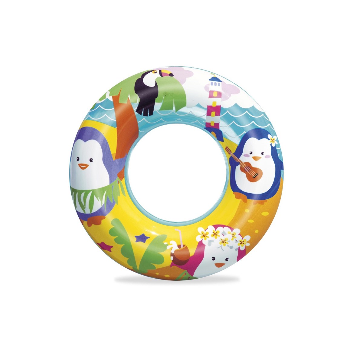 Nafukovací kruh BESTWAY Sea Creature - 51 cm - Hmotnosť: 0,2 kg · záber 1