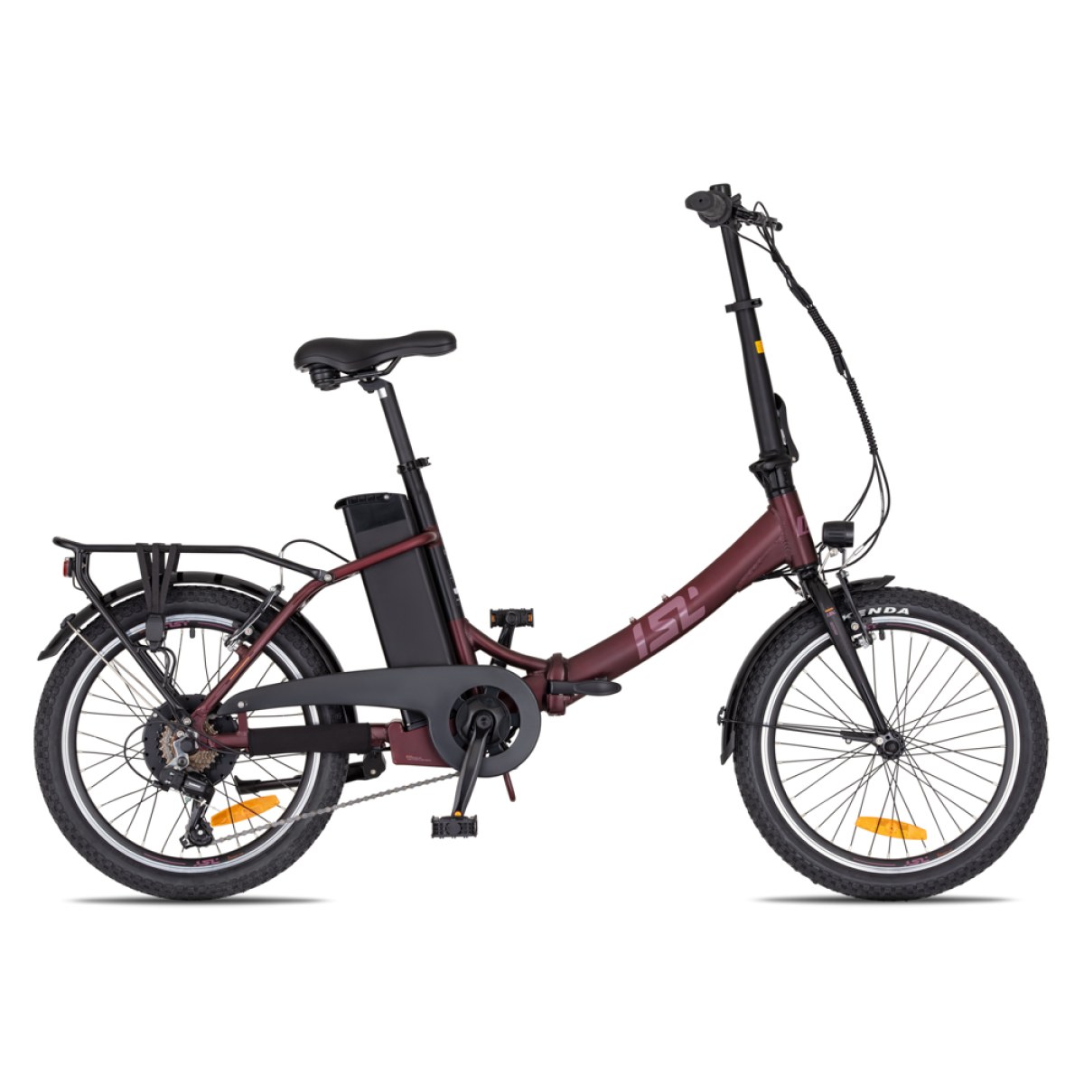 inSPORTline ISL Felior 468 Wh 20" - model 2026 Velour Red - 17" (156-183 cm) · záber 2