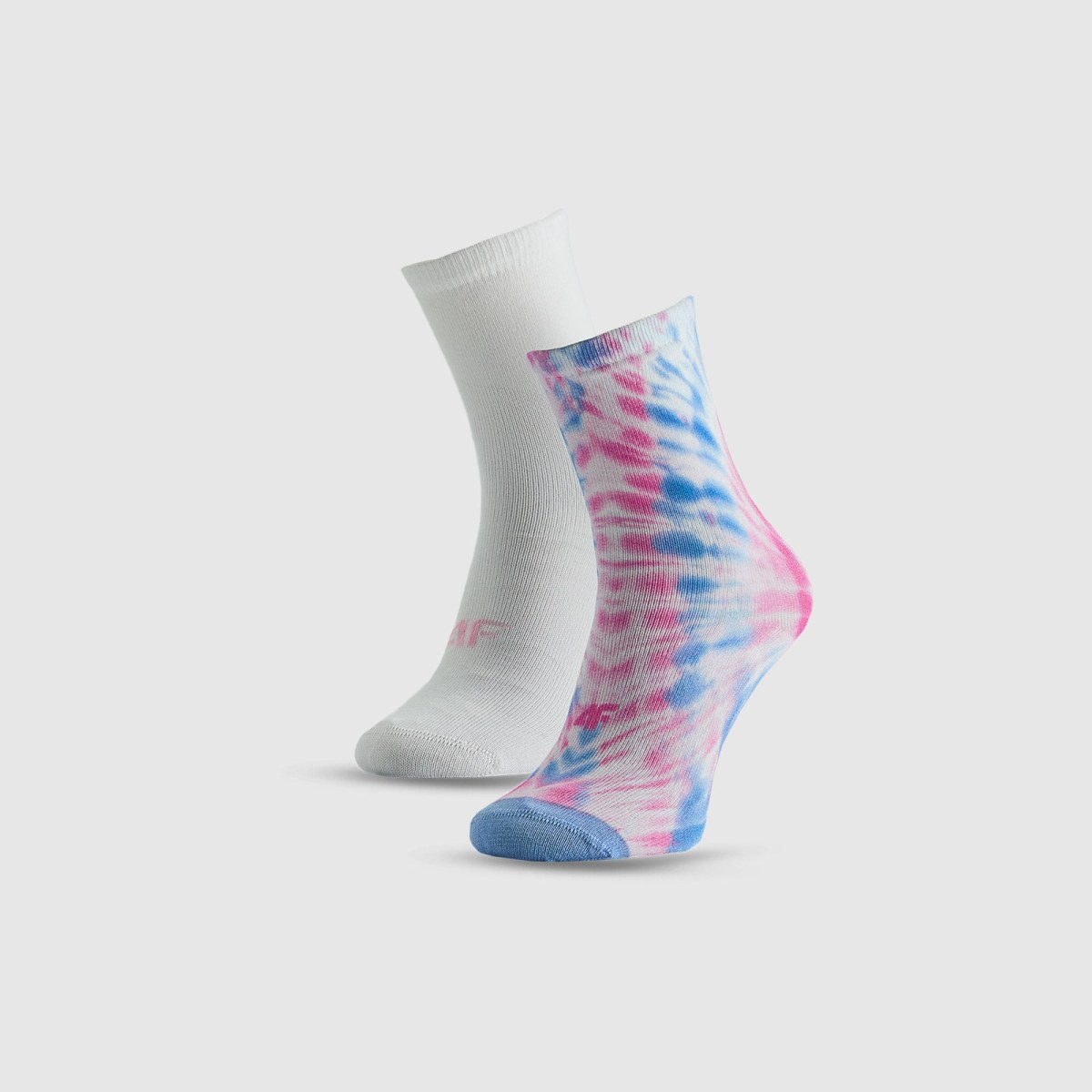 Dlhé ponožky (2-pack) dievčenské - multicolor · záber 1