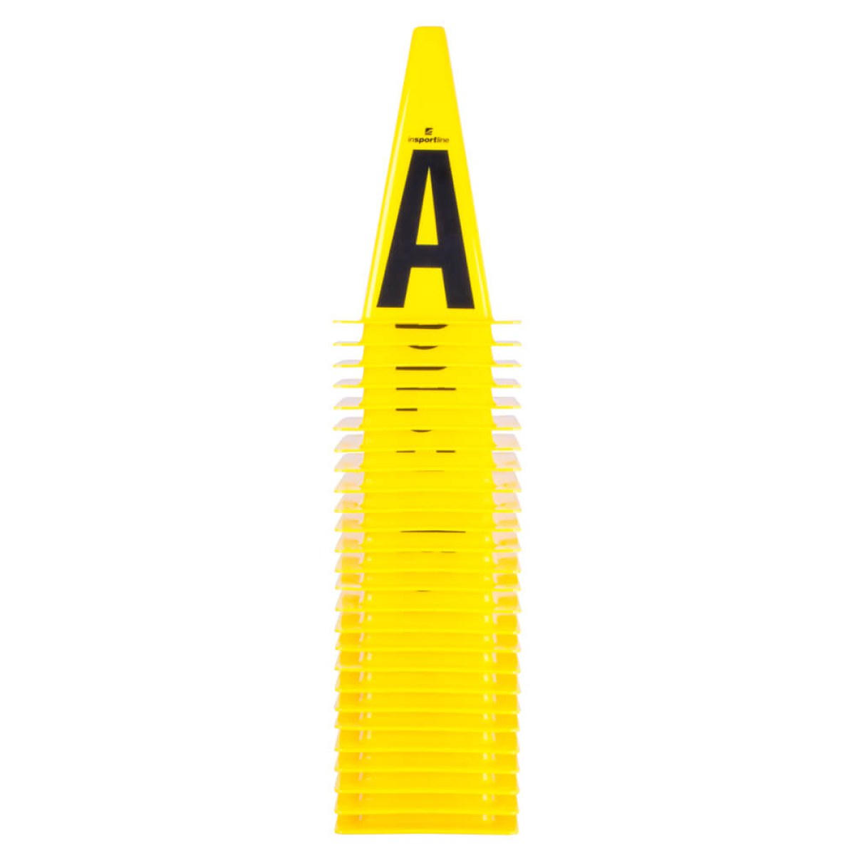 Plastové kužele inSPORTline Alphabet 23 cm · záber 3