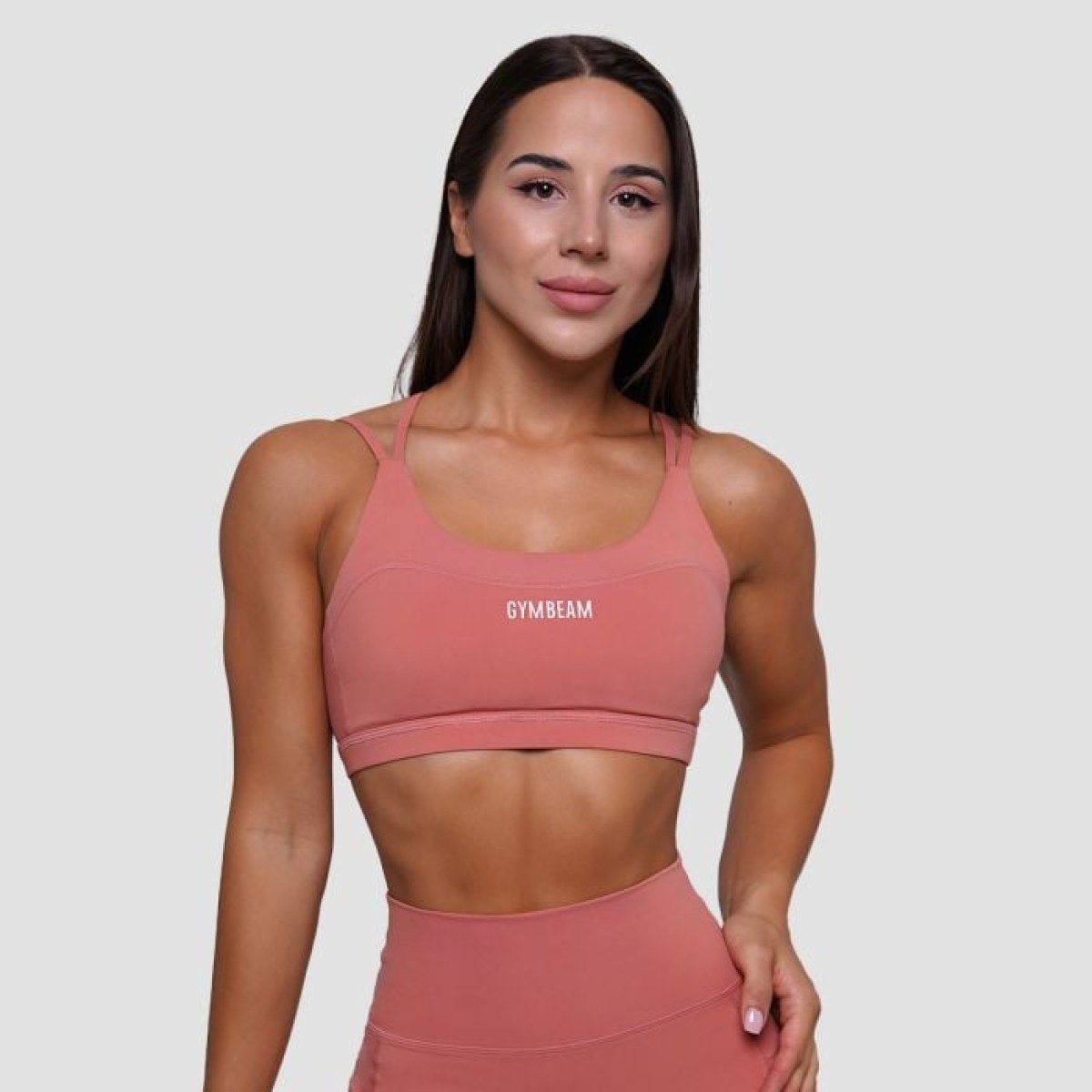GymBeam Športová podprsenka FIT Salmon XLXL · záber 1