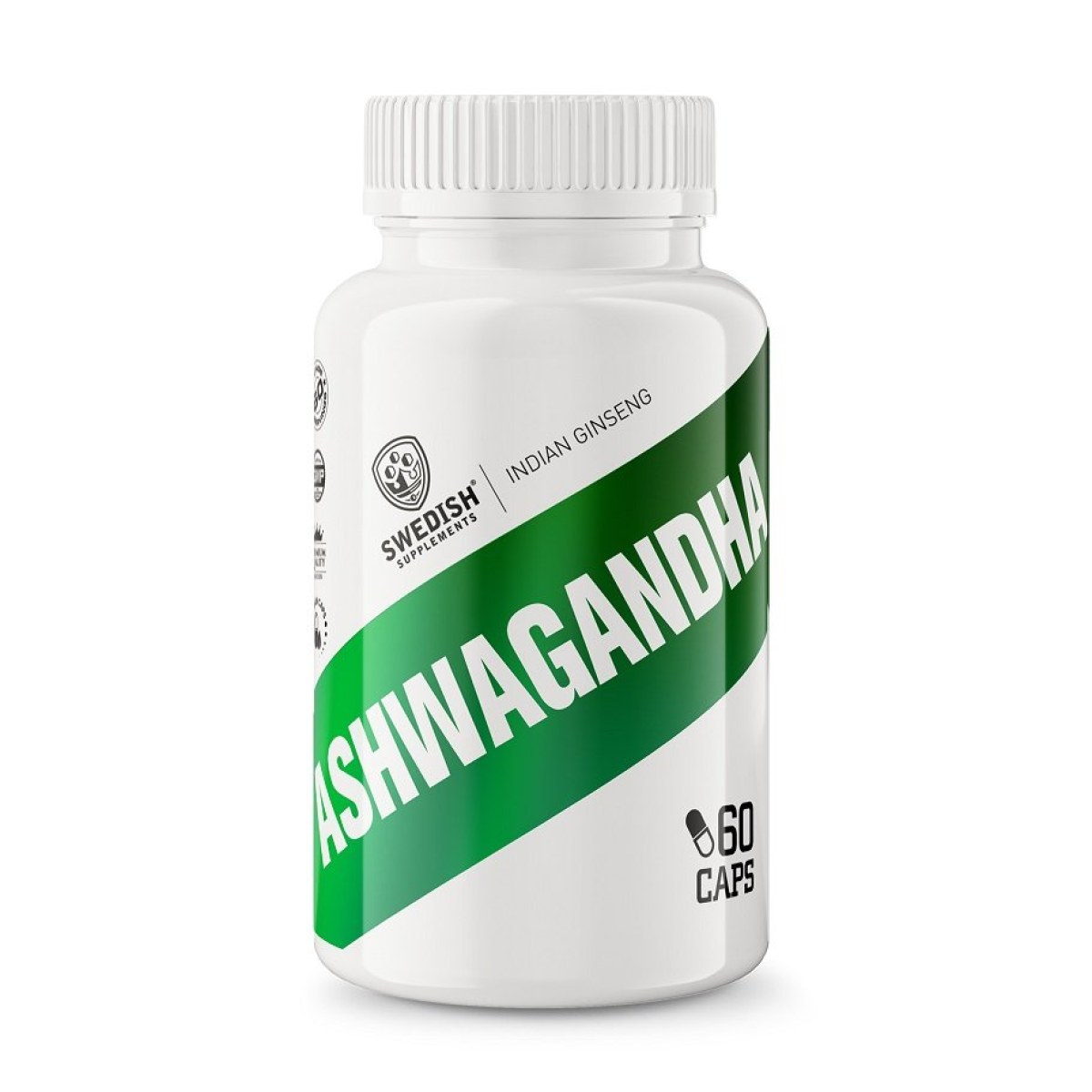 Ashwagandha - Swedish Supplements 60 kaps. · záber 1