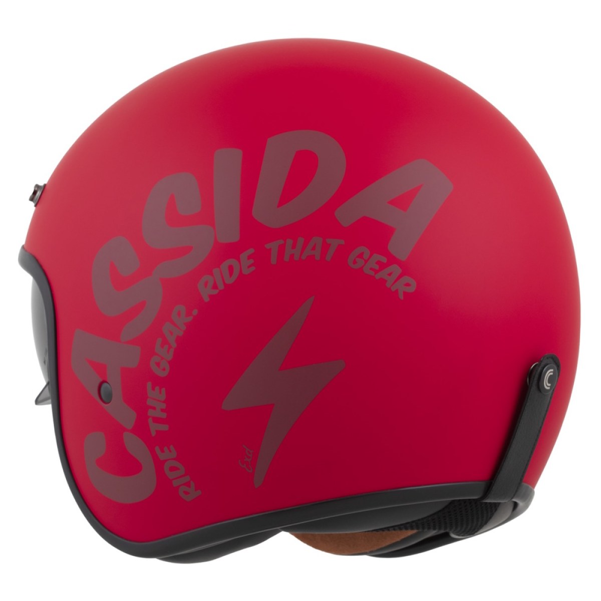 Cassida Oxygen Gear 2.0 červená matná/tmavě červená L (59-60) · záber 4