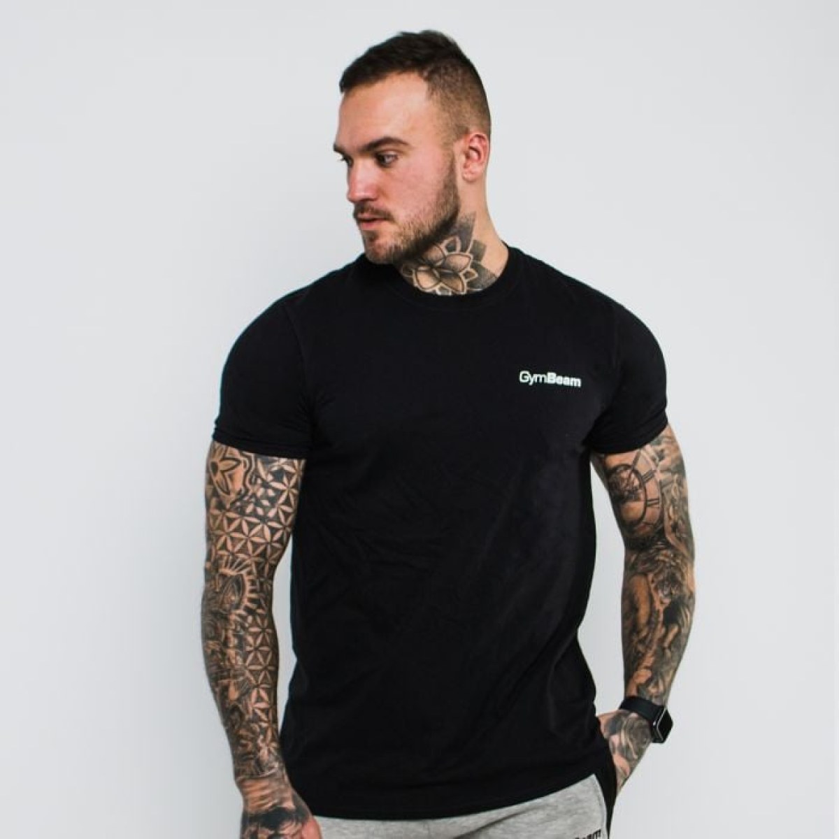 GymBeam Tričko Basic Black M · záber 1
