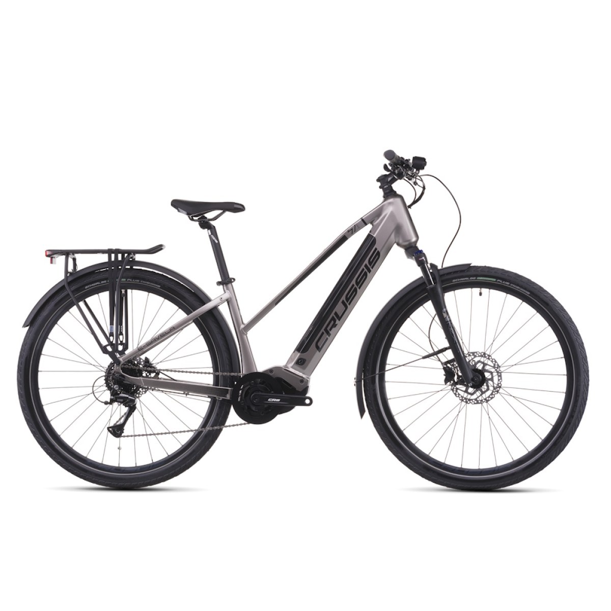 Crussis e-Savela 7.11 518Wh 28" - model 2026 16" (155-170 cm) · záber 1
