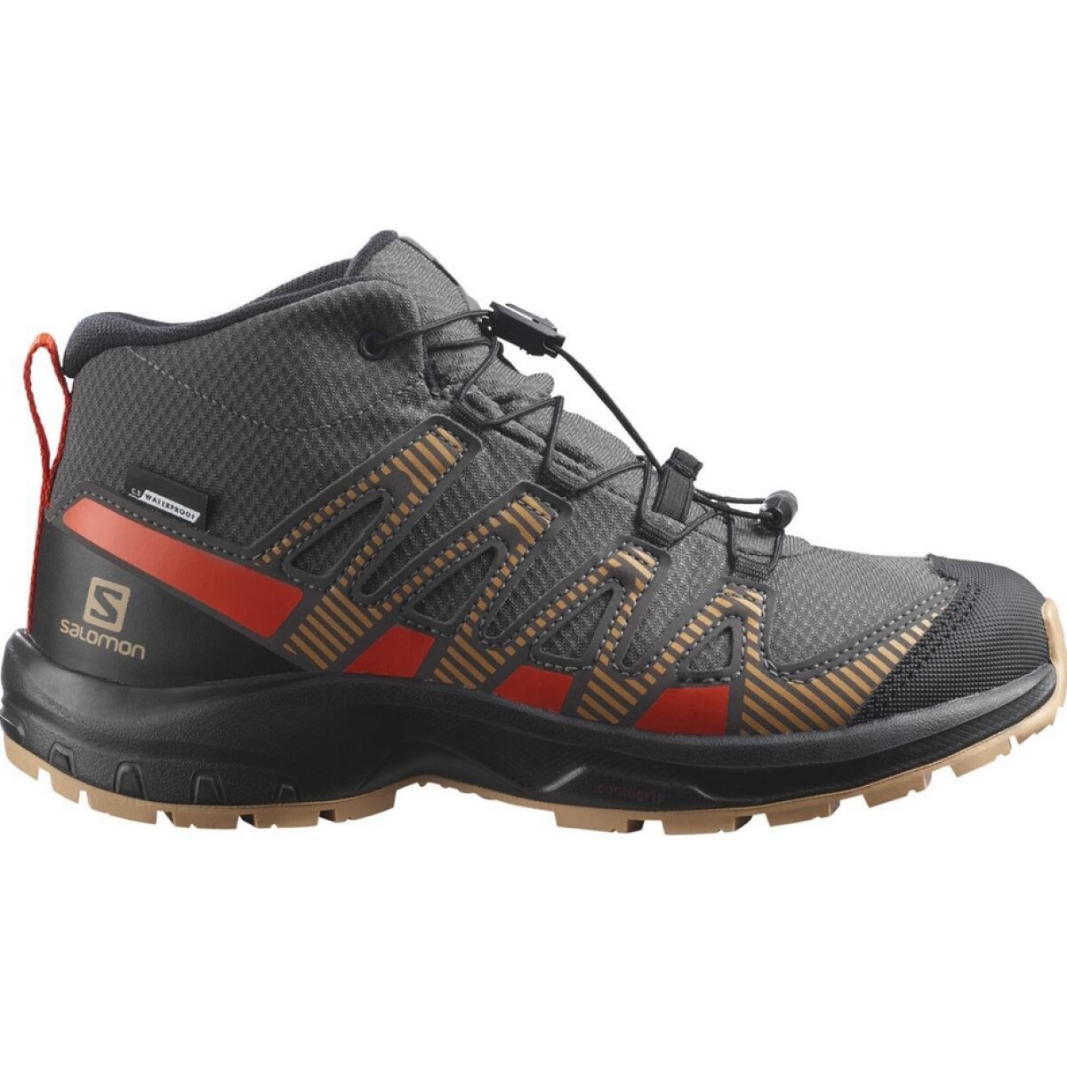 Salomon XA PRO V8 Mid CS™ Waterproof Kids - Veľkosť: 28 · záber 1