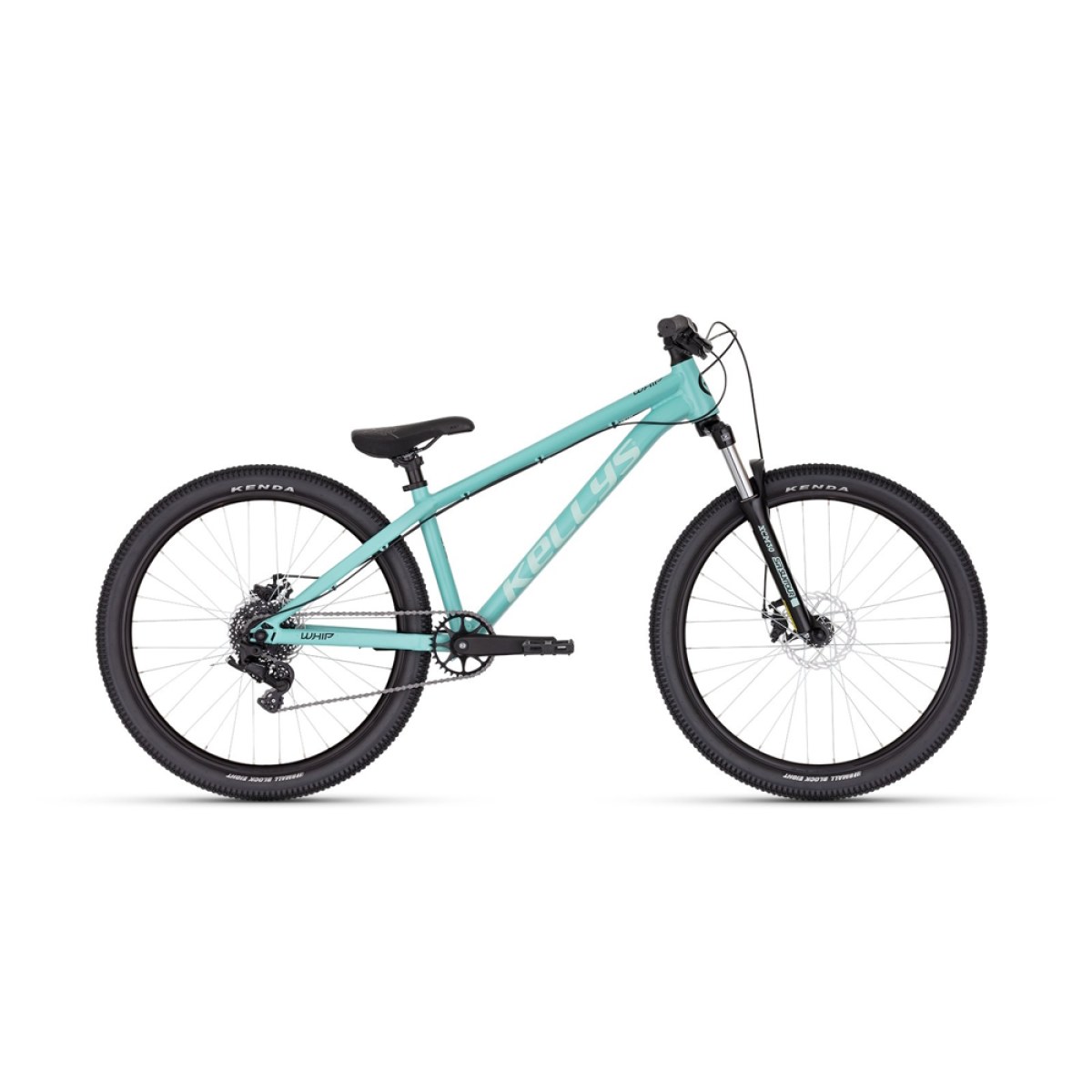 Kellys WHIP 10 DX 26" - model 2025 Moonstone grey - M (13", 155-175 cm) · záber 2