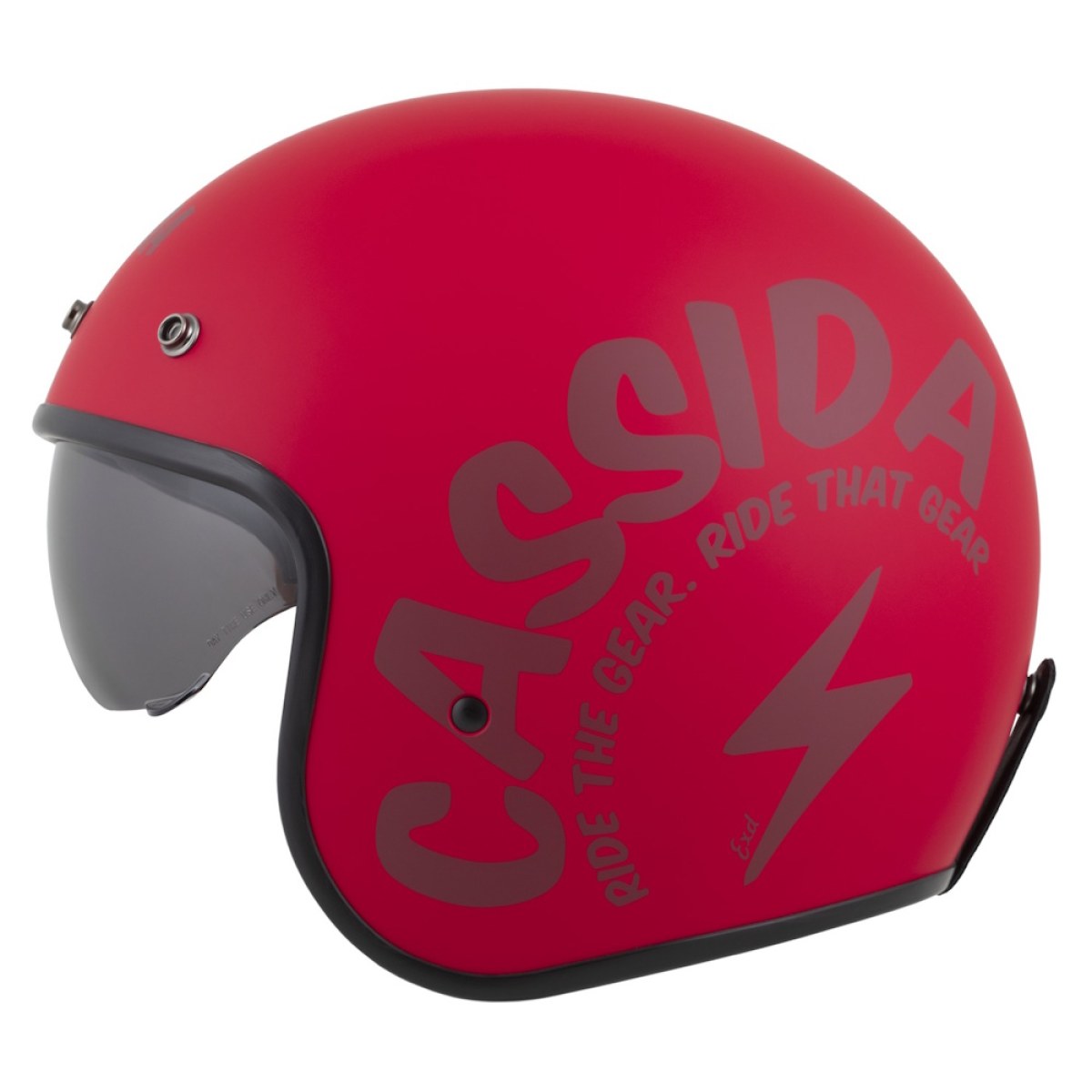 Cassida Oxygen Gear 2.0 červená matná/tmavě červená L (59-60) · záber 3