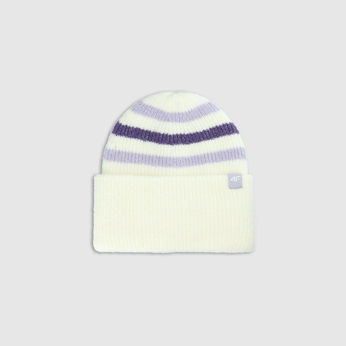 Dievčenská čiapka beanie - biela · záber 1