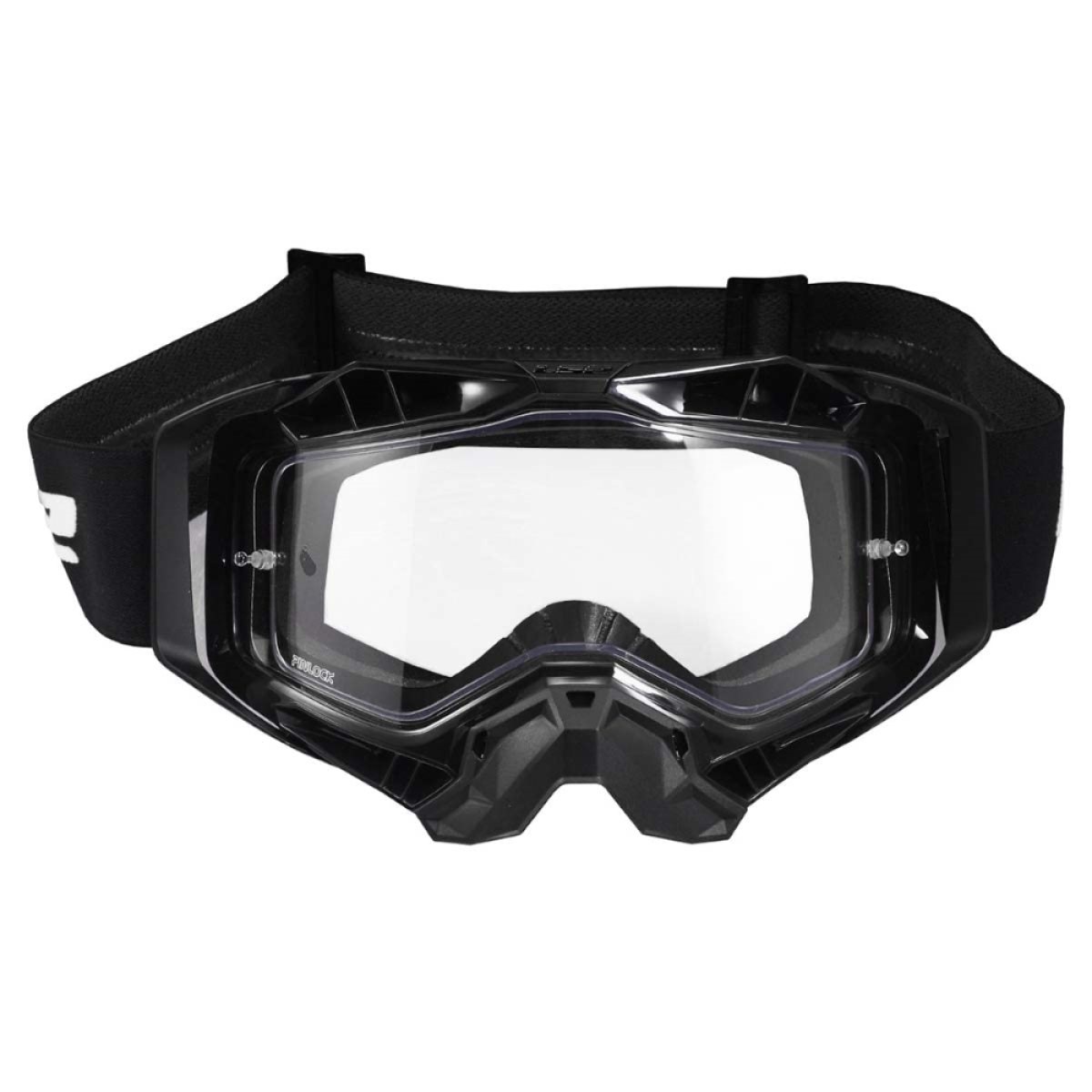 LS2 Aura Black číre sklo · záber 1