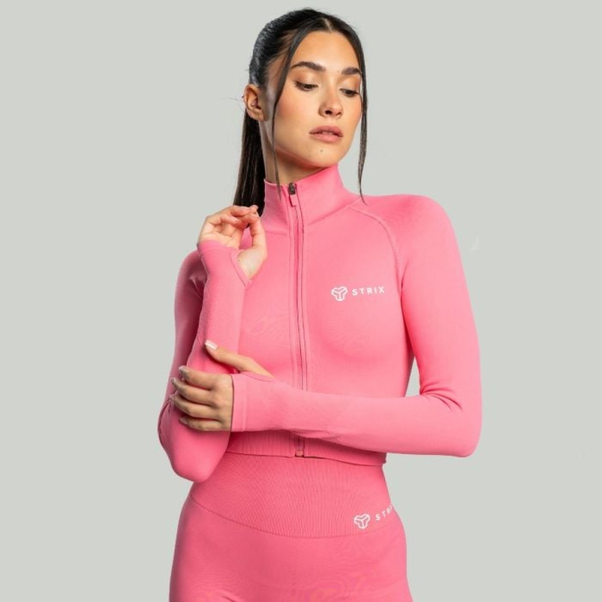 STRIX Dámsky top Cropped Seamless Sorbet L · záber 1