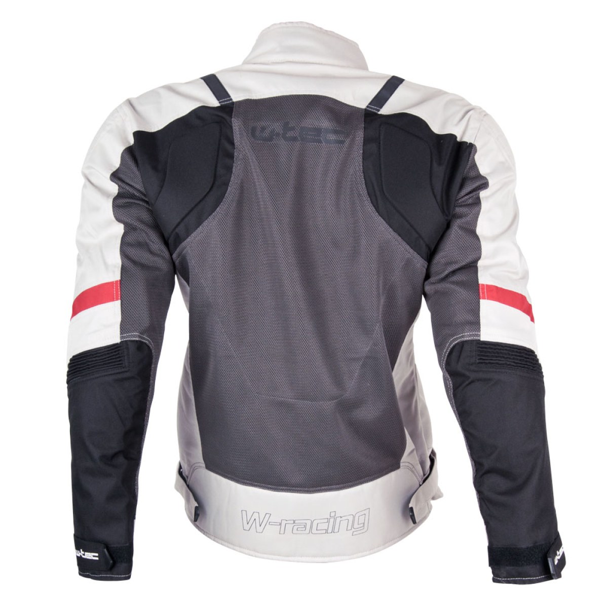 Dámska letná moto bunda W-TEC Lucina - Veľkosť: XS | Farba: Biela · záber 2