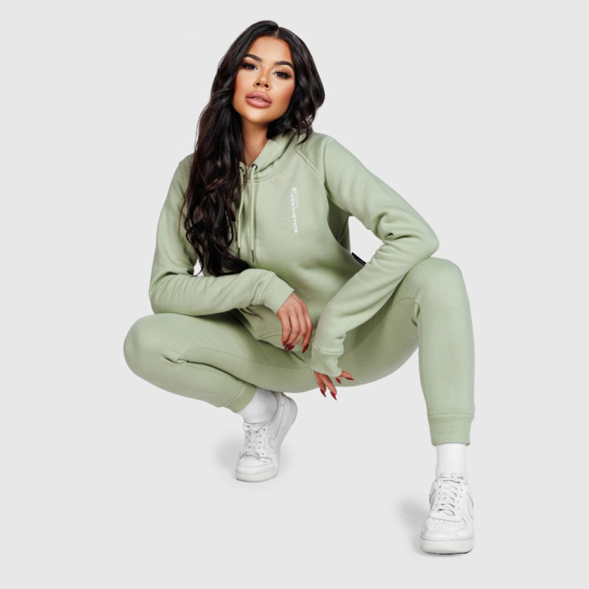 Dámska športová mikina Iron Aesthetics Comfy, zelená · záber 2