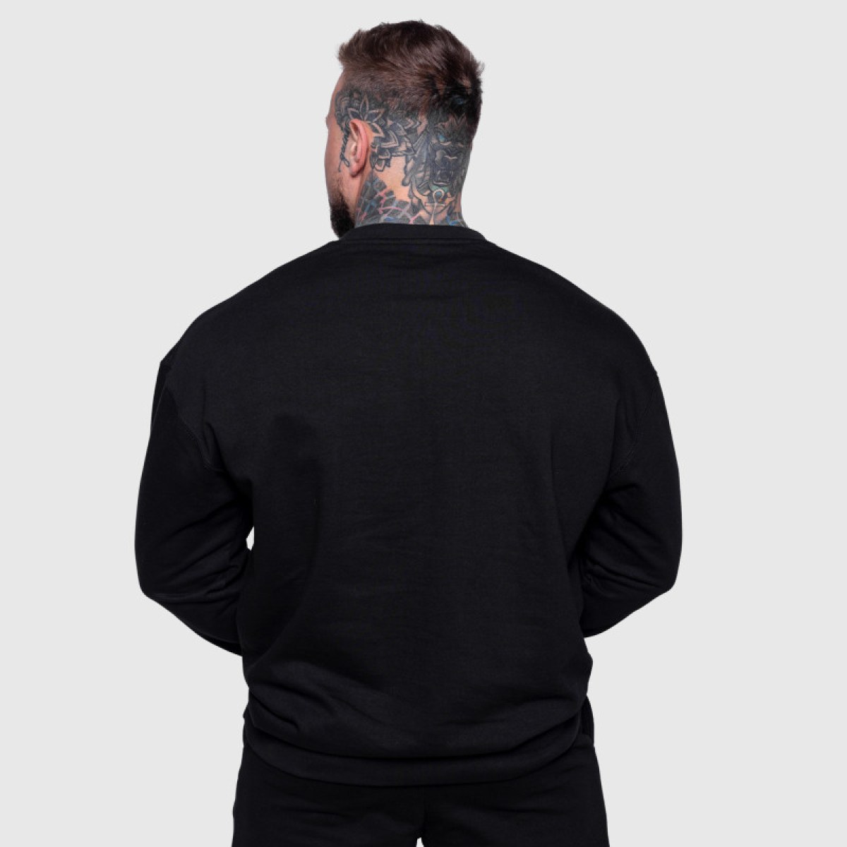 Pánska mikina Iron Aesthetics Essential, čierna · záber 3