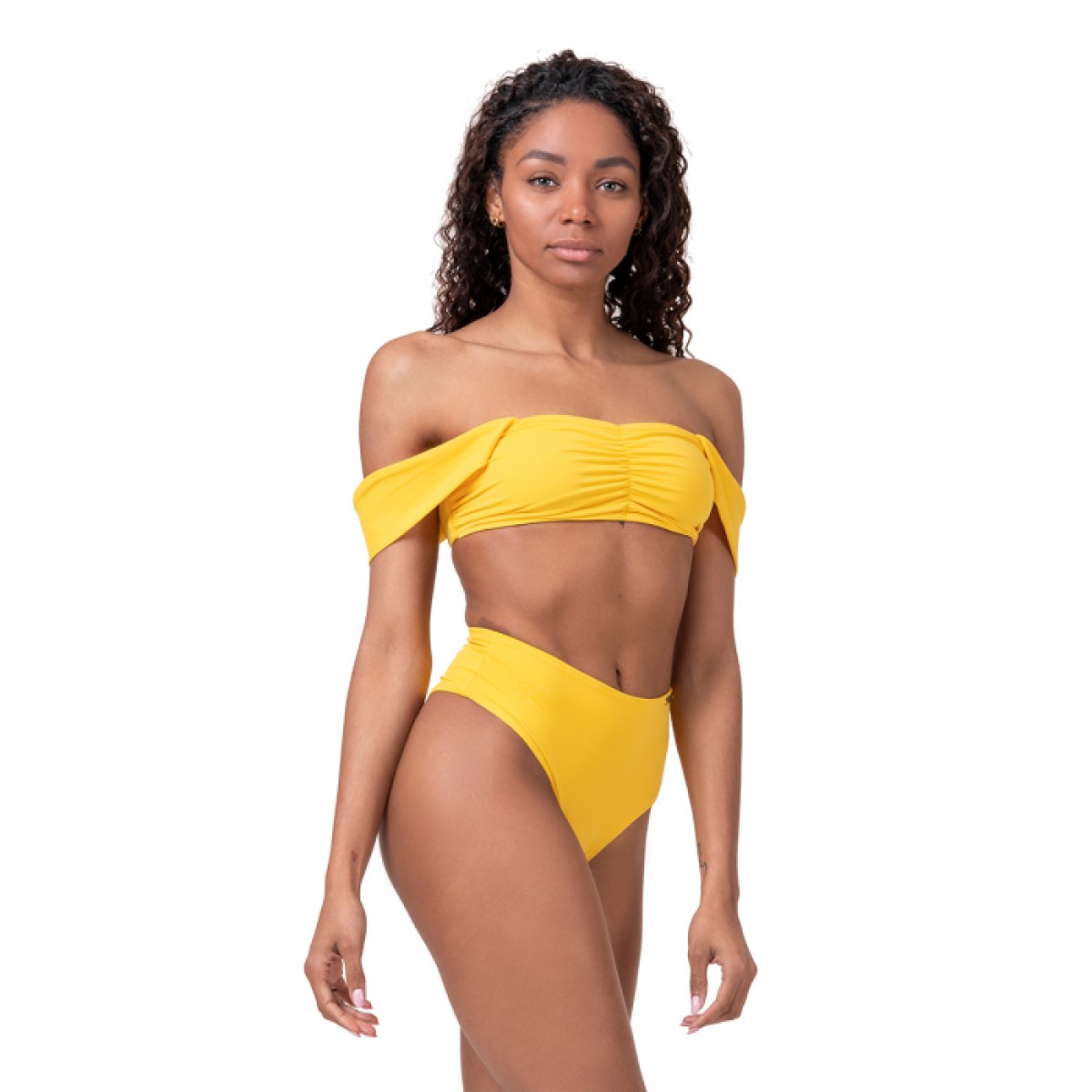 NEBBIA Miami Retro Bikini vrchný diel Yellow M · záber 1