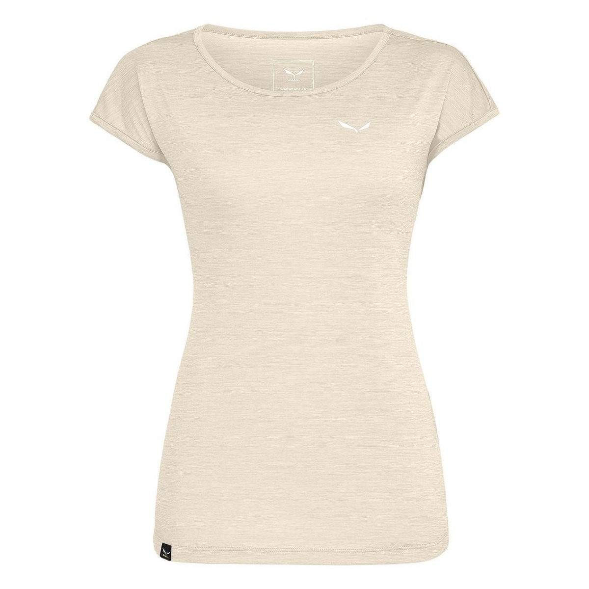 Salewa Puez Melange Dry T-Shirt W - Veľkosť: 38 | Farba: Hnedá · záber 1