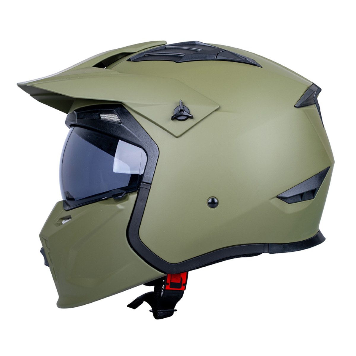 W-TEC Badalone Army matno olivová - XS (53-54) · záber 5