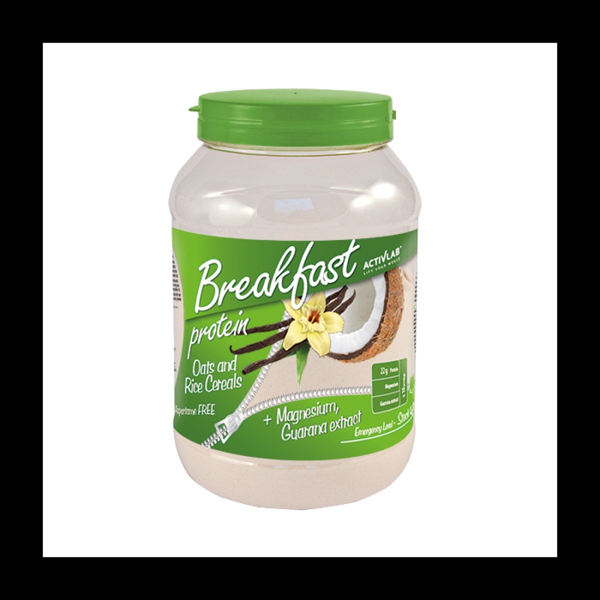 ACTIVLAB Protein Breakfast 1000 g vanilka kokos · záber 1