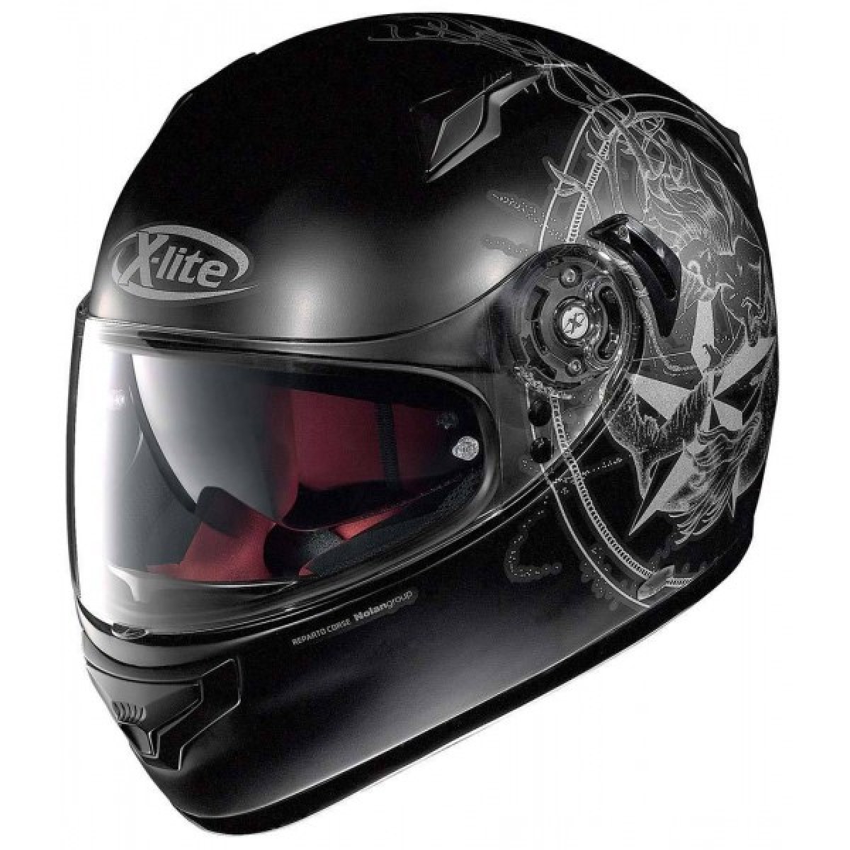 X-Lite Sirene N-Com Flat Black XL (61-62) · záber 1