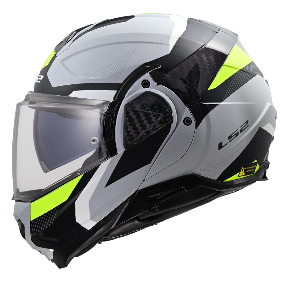 LS2 FF910 Advant II Triple Light Grey L (59-60) · záber 2
