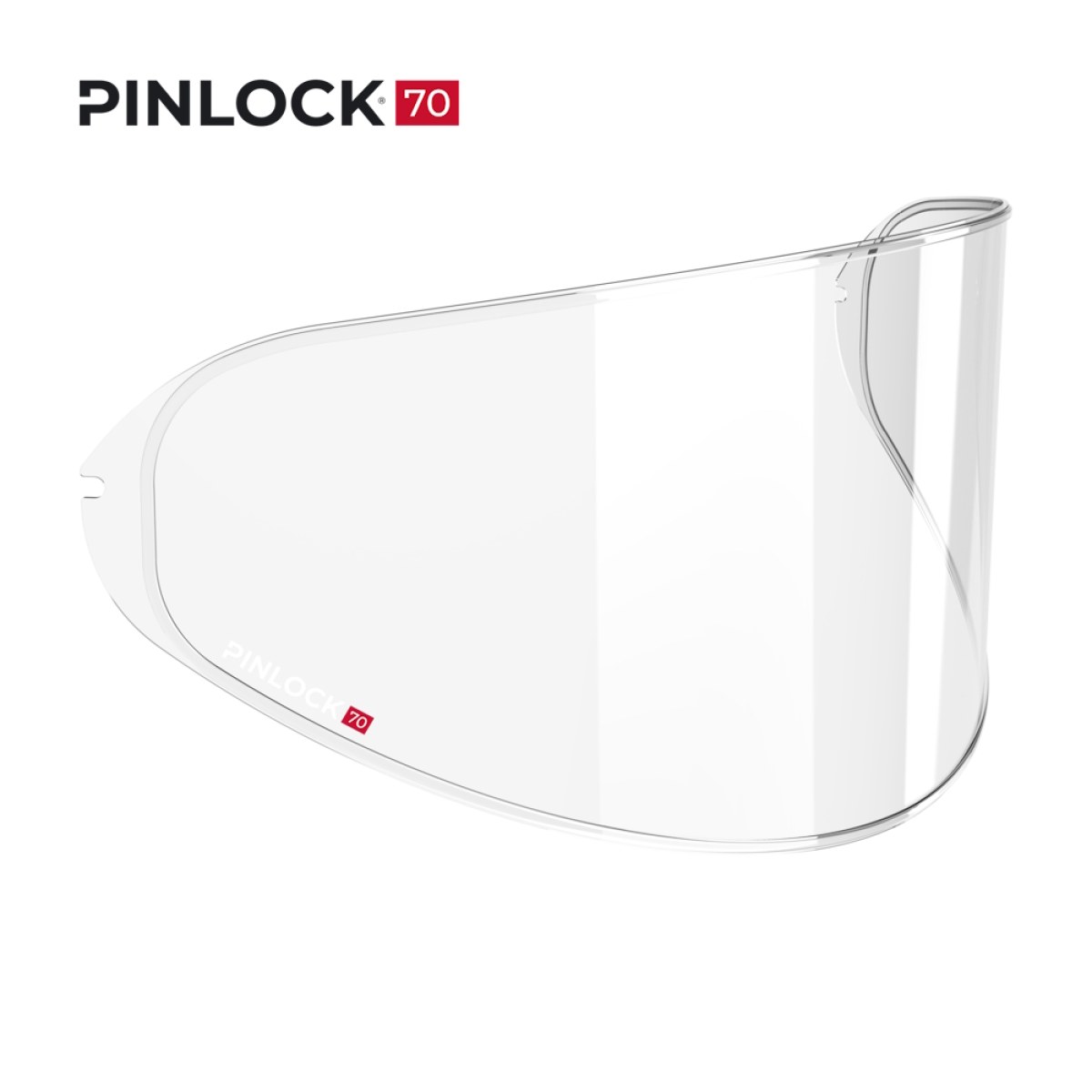 Cassida Pinlock® 70 fólia pre prilby Cassida Orbit, číra · záber 1