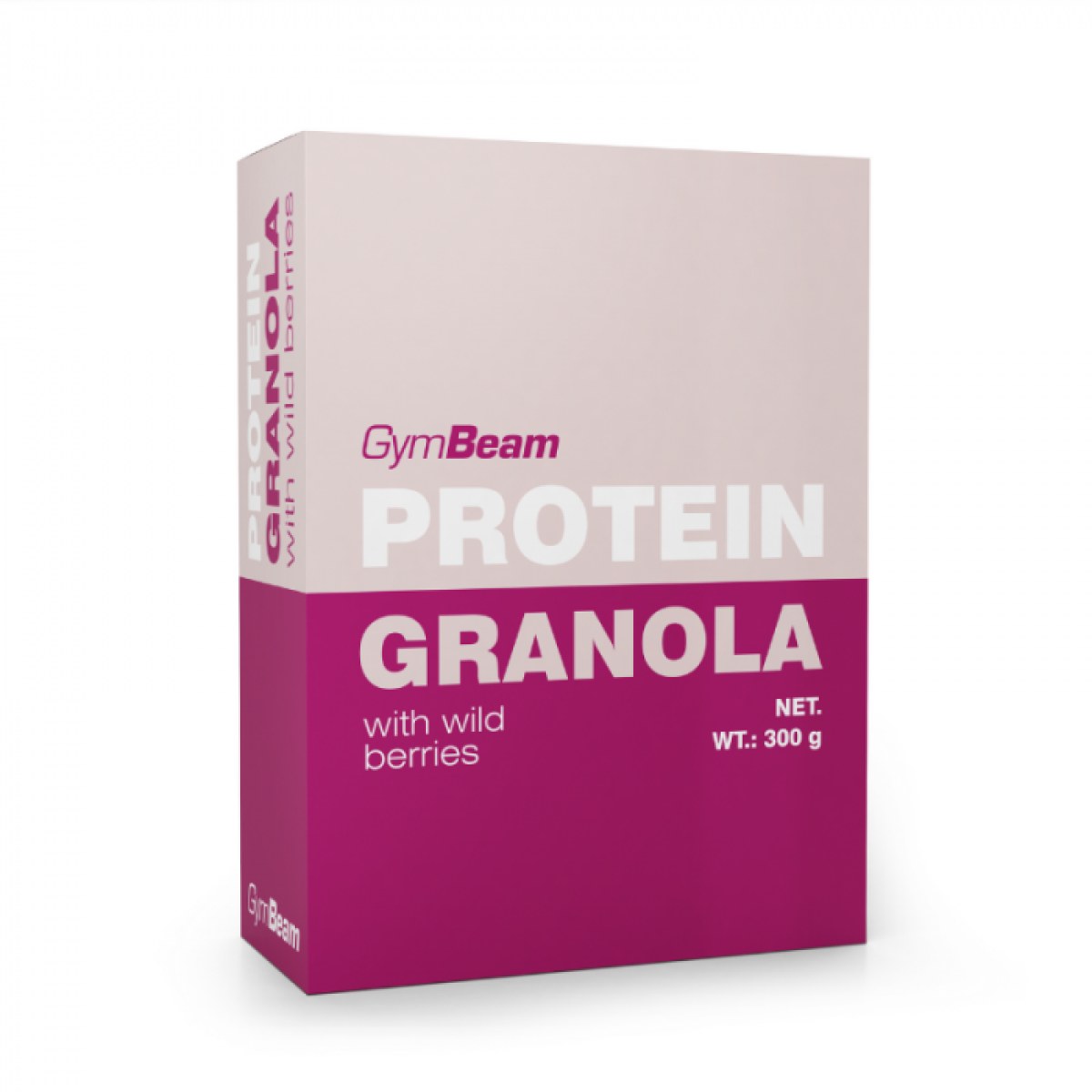 GymBeam Proteínová granola s lesným ovocím - Hmotnosť: 0,3 kg | Balenie: 5 · záber 1