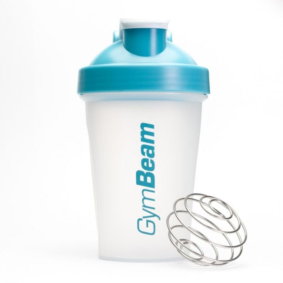 GymBeam Šejker Blend Bottle priesvitno-modrý 400 ml · záber 1