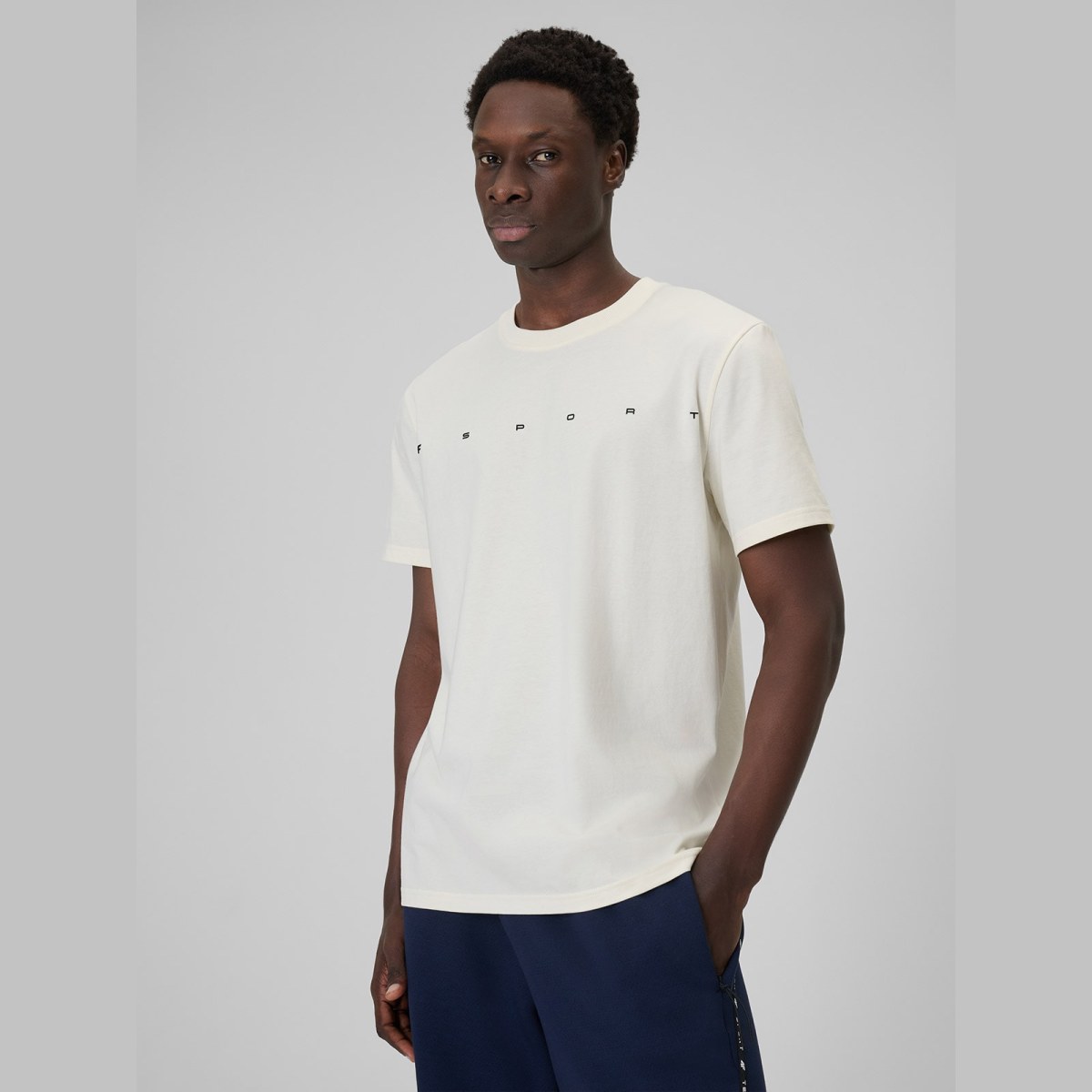 T-shirt regular s potlačou pánsky - béžový · záber 11