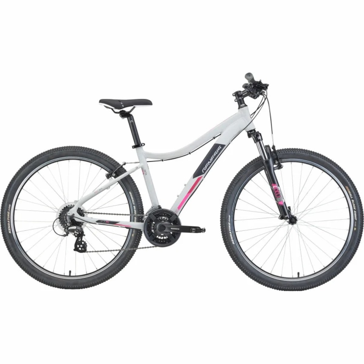 Genesis Zeta Mountainbike 27,5 - Veľkosť: 37, 27,5, 650 | Farba: Sivá, Š. Melír, Cínová · záber 1