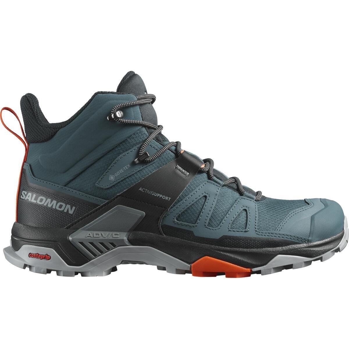 Salomon X Ultra 4 MID GTX M - Veľkosť: 45 1/3 | Farba: Modrá, Zelená · záber 1