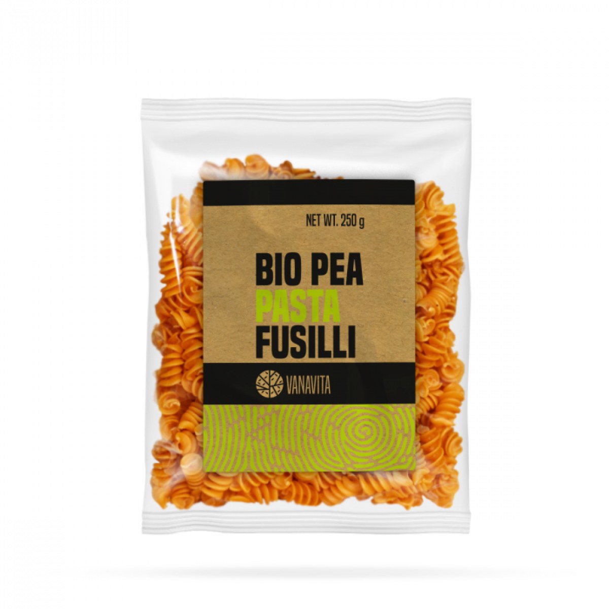 VanaVita - BIO Hrachové cestoviny - vretená - Hmotnosť: 0,25 kg | Balenie: 20 · záber 1