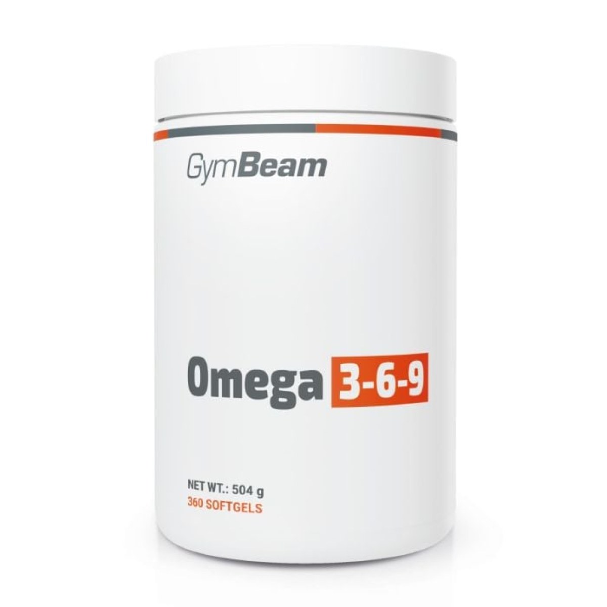 GymBeam Omega 3-6-9 - Hmotnosť: 0,504 kg · záber 1