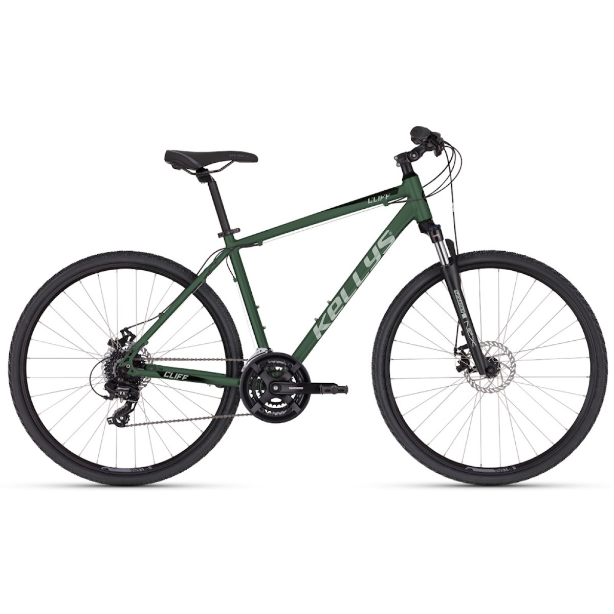 Kellys CLIFF 70 28" - model 2025 Moss Green - XL (23", 185-200 cm) · záber 1