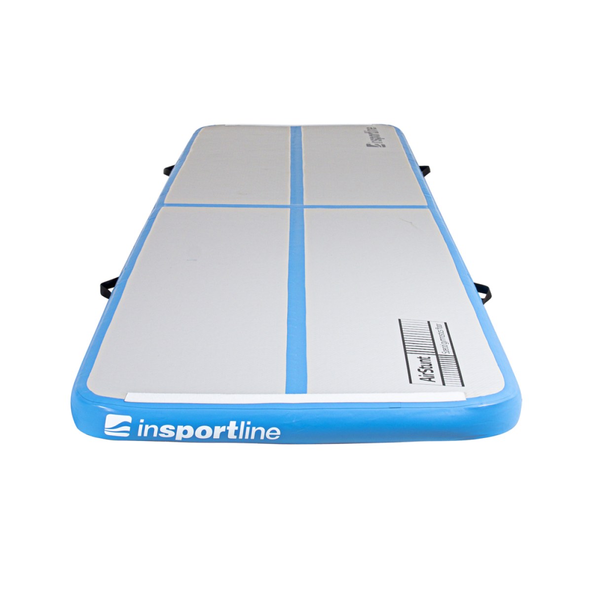 inSPORTline Airstunt 400x100x10 cm biely s elektrickou pumpou · záber 5