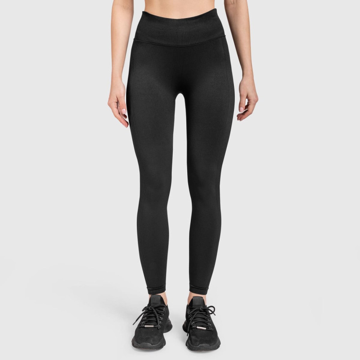 Bezšvová fitness súprava Iron Aesthetics Seamless Butt, čierna · záber 4