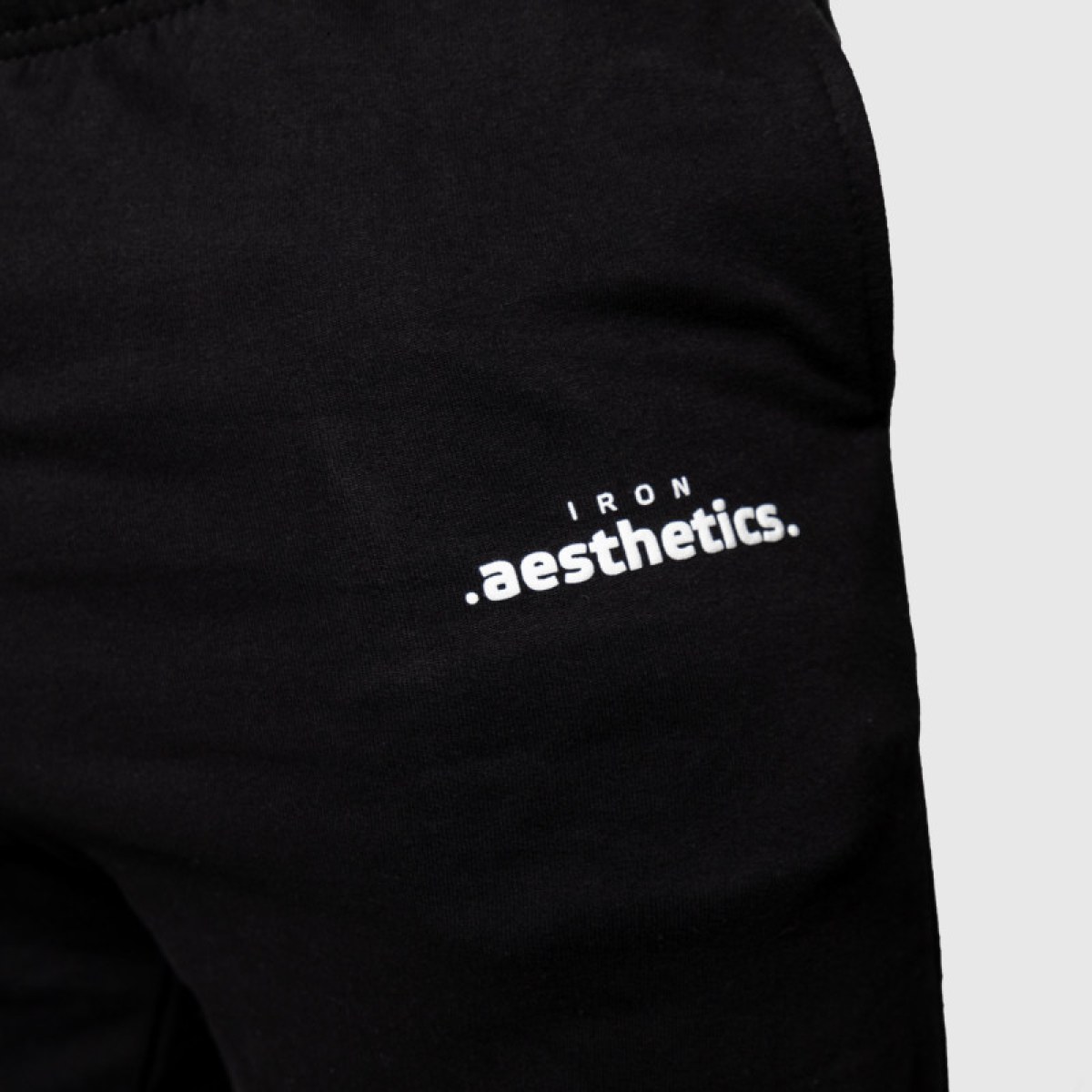 Oversized tepláky Iron Aesthetics Relaxed, čierne · záber 4