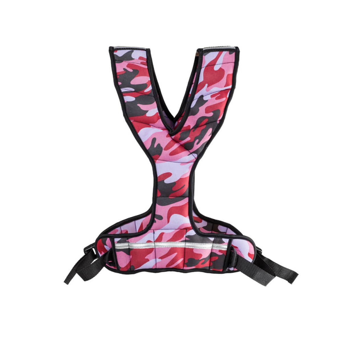 Záťažová vesta inSPORTline Fitup 3 kg - Farba: Ružová · záber 3
