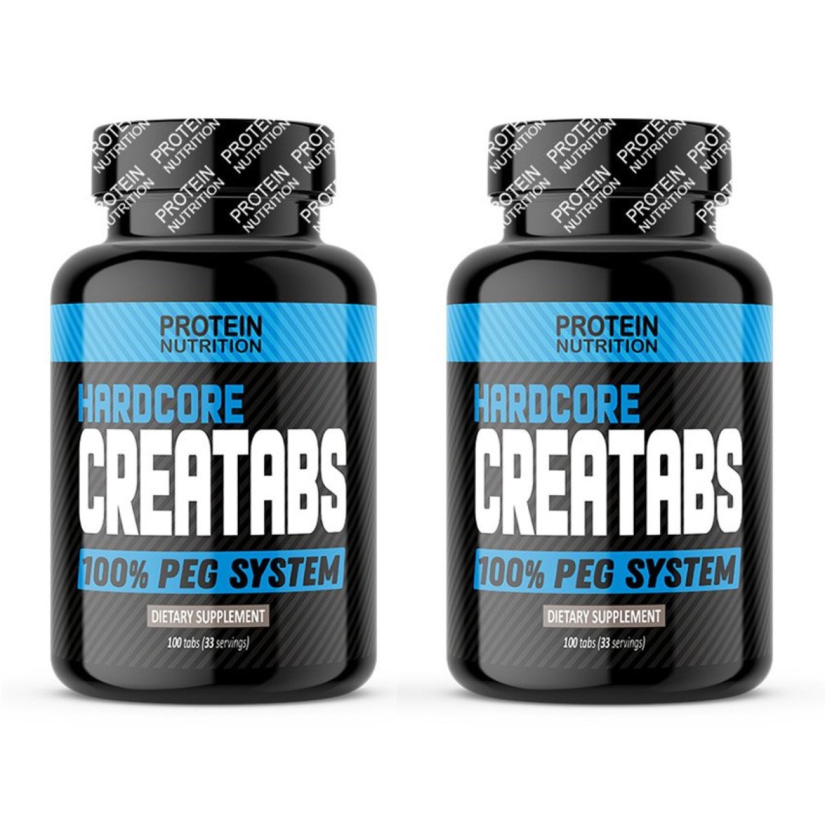 1+1 Zadarmo: Hardcore CreaTabs - Protein Nutrition 100 tbl. + 100 tbl. · záber 1