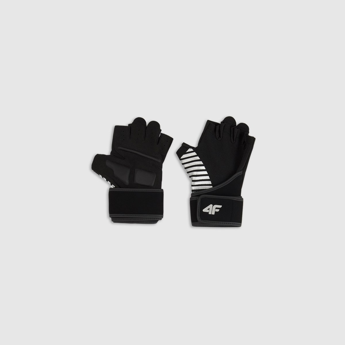 Tréningové rukavice unisex - čierne · záber 1