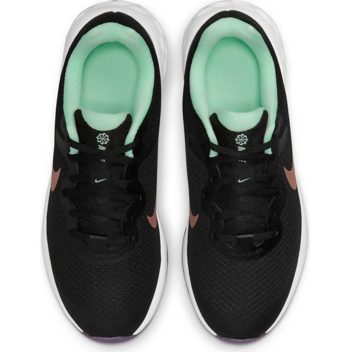 Nike Revolution 6 Road Older Kids - Veľkosť: 38 | Farba: Čierna · záber 5