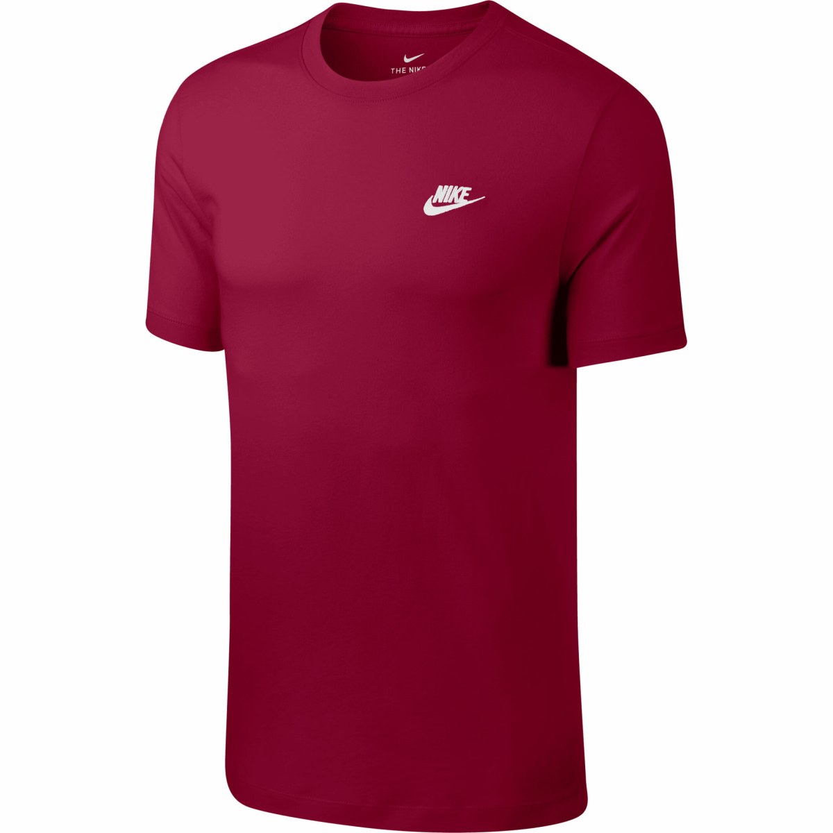 Nike Sportswear Club T-Shirt - Veľkosť: S | Farba: Červená · záber 1