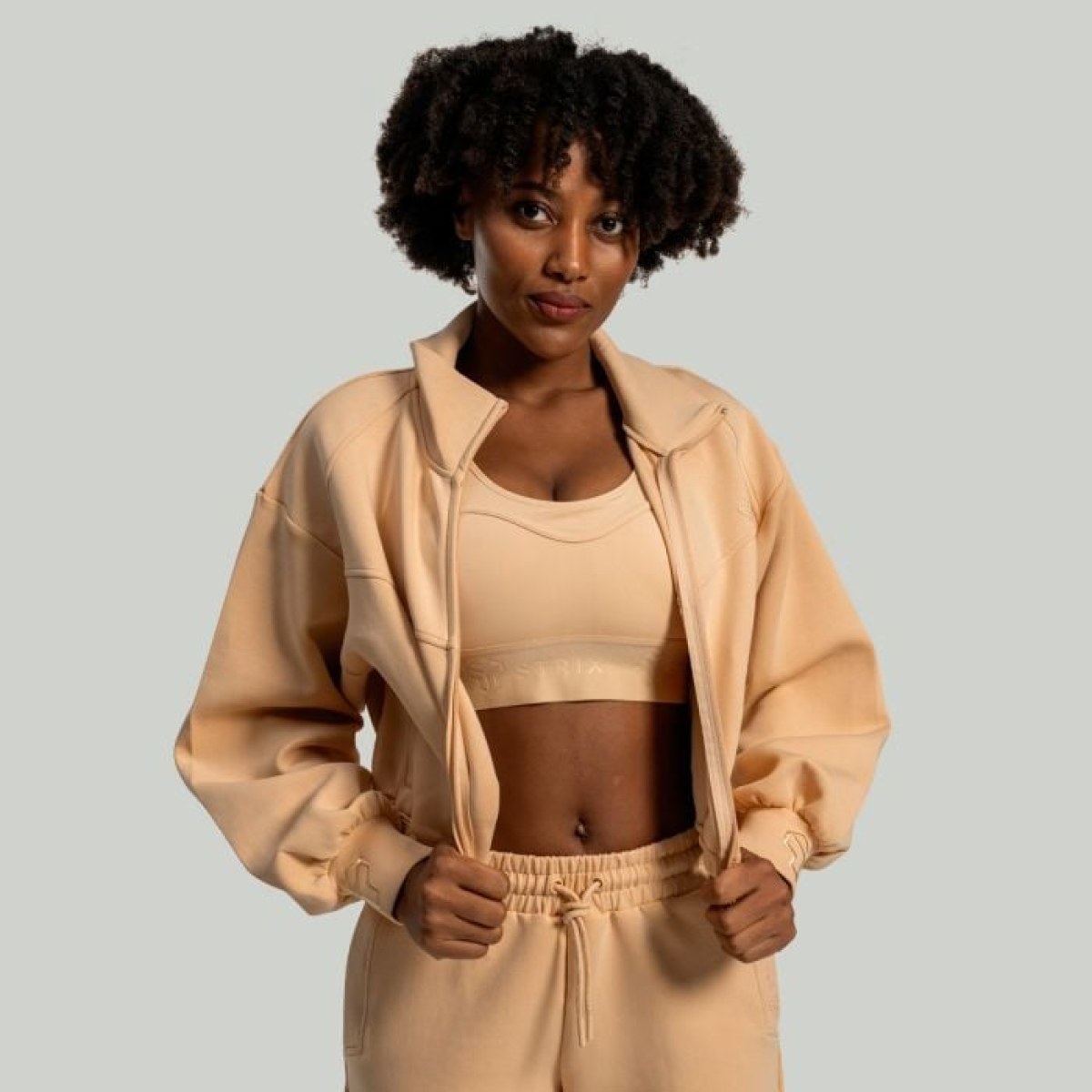 Dámska mikina Lunar Zip-Up Sandshell - STRIX MM · záber 1