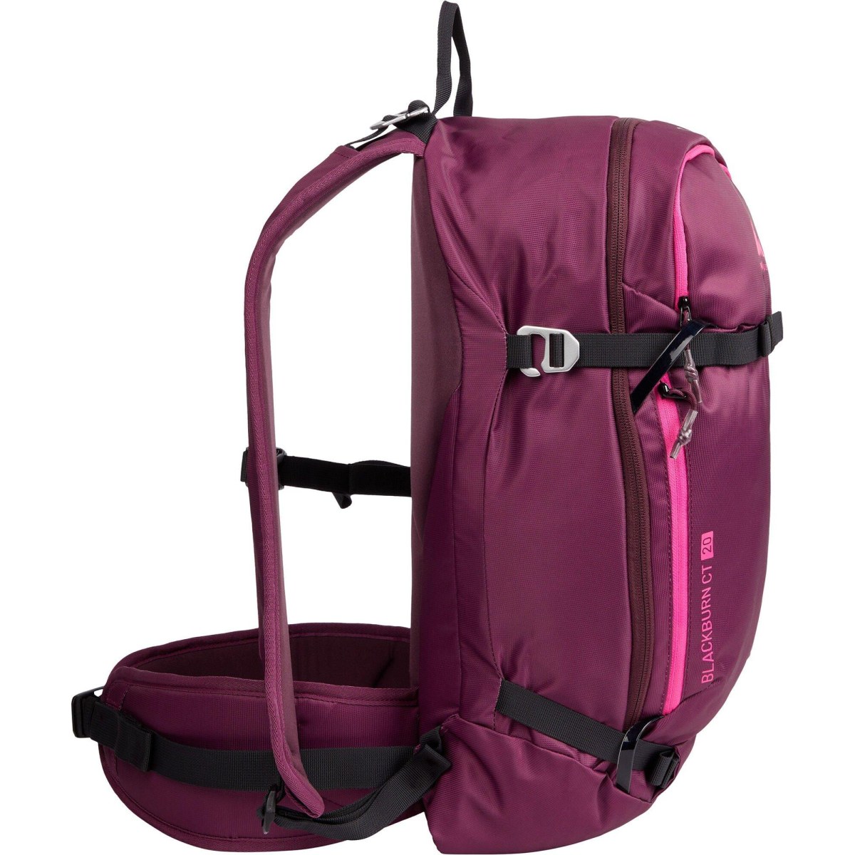 McKinley Black Burn CT 20 Alpine Backpack - Farba: Ružová, Fialová | Objem: 16-20 · záber 2