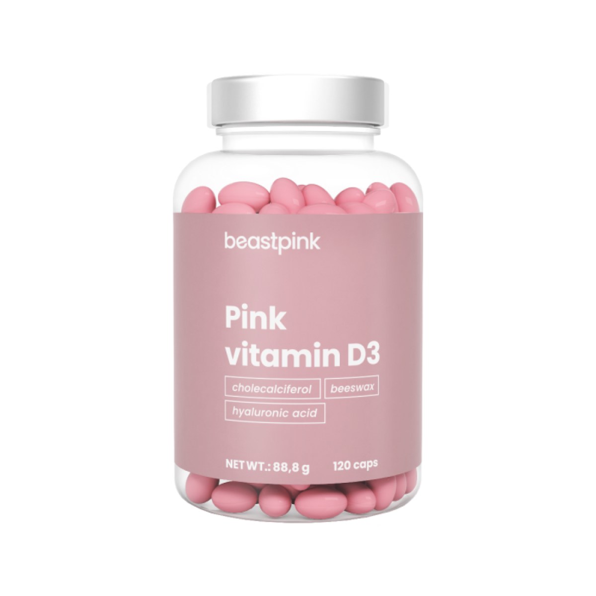 BeastPink Pink Vitamín D3 2000 IU · záber 1