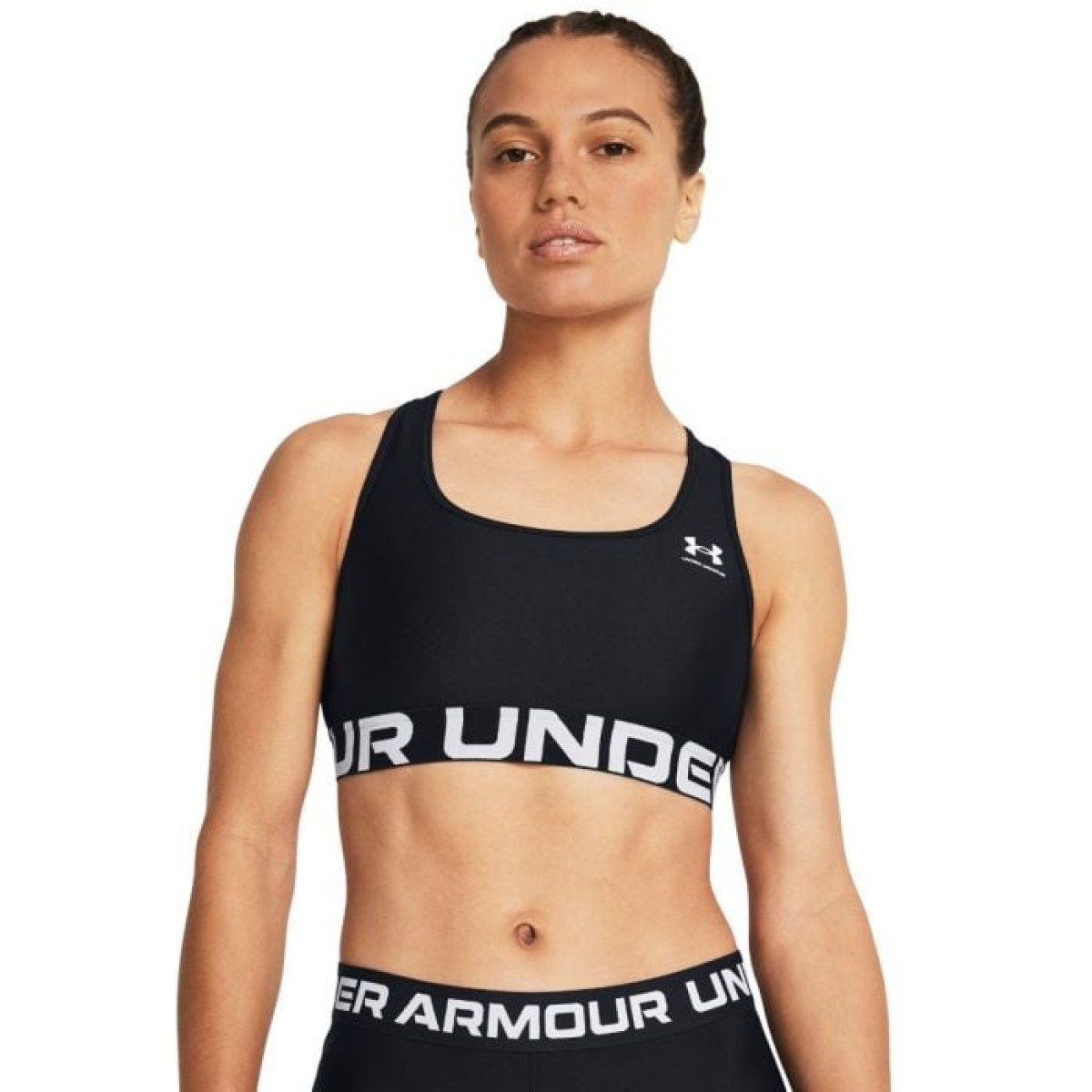 Under Armour Podprsenka HG Authentics Mid Branded Black XL · záber 1